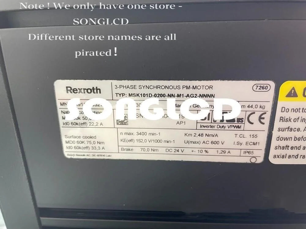 1PCS NEW MSK101D-0200-NN-M1-AG2-NNNN Servo Drive - RITTAL [2]