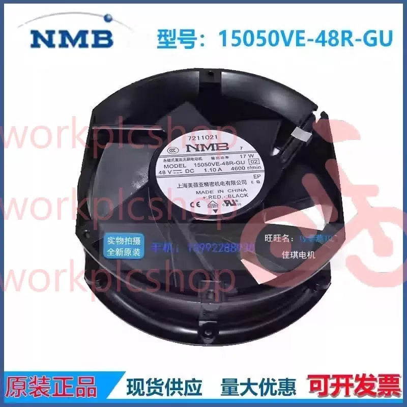 1PCS NMB 15050VE-48R-GU DC48V 1.1A Axial Cooling Fan [1]