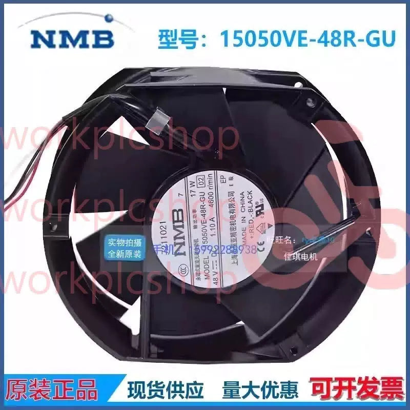1PCS NMB 15050VE-48R-GU DC48V 1.1A Axial Cooling Fan [4]