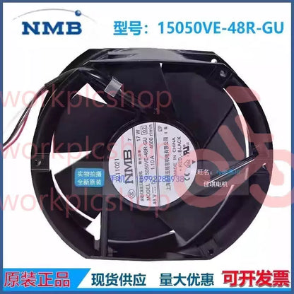 1PCS NMB 15050VE-48R-GU DC48V 1.1A Axial Cooling Fan [4]