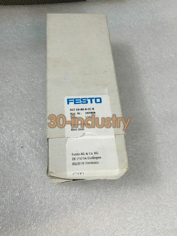 1PCS New For Festo slide cylinder SLT-10-80-A-CC-B (197894) - KOEED [1]