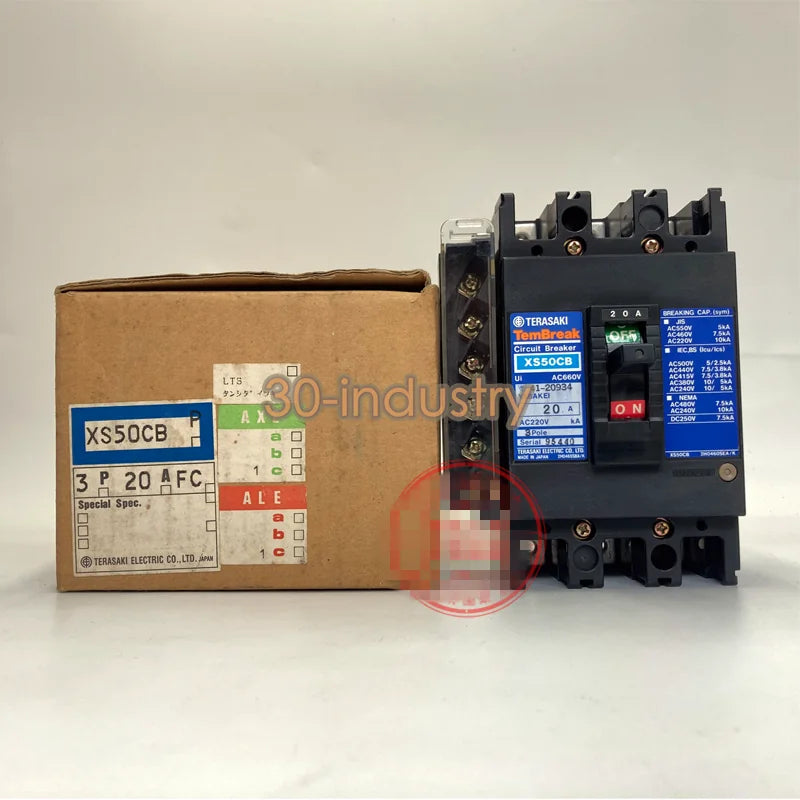 1PCS New For TemBreak Plastic-case circuit breaker XS50CB air switch 3P 20A - KOEED [2]