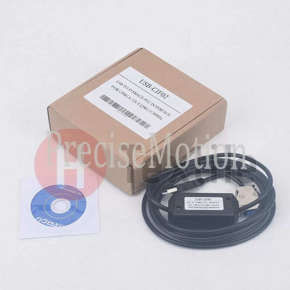 1PCS OMRON CQM1-CIF02 USB-CIF02 PLC COMMUNICATION 3.3M CABLE, FREE SHIP [2]