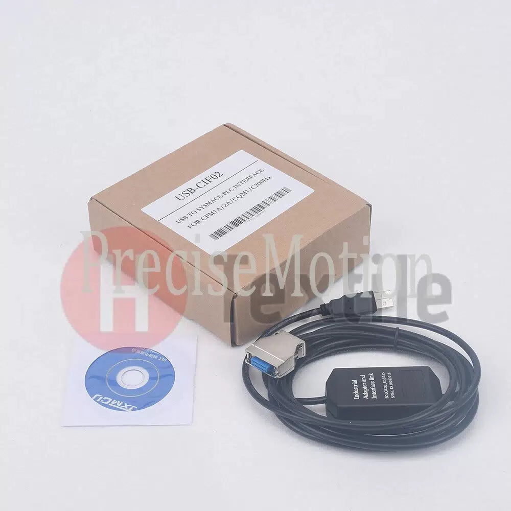 1PCS OMRON CQM1-CIF02 USB-CIF02 PLC COMMUNICATION 3.3M CABLE, FREE SHIP [3]
