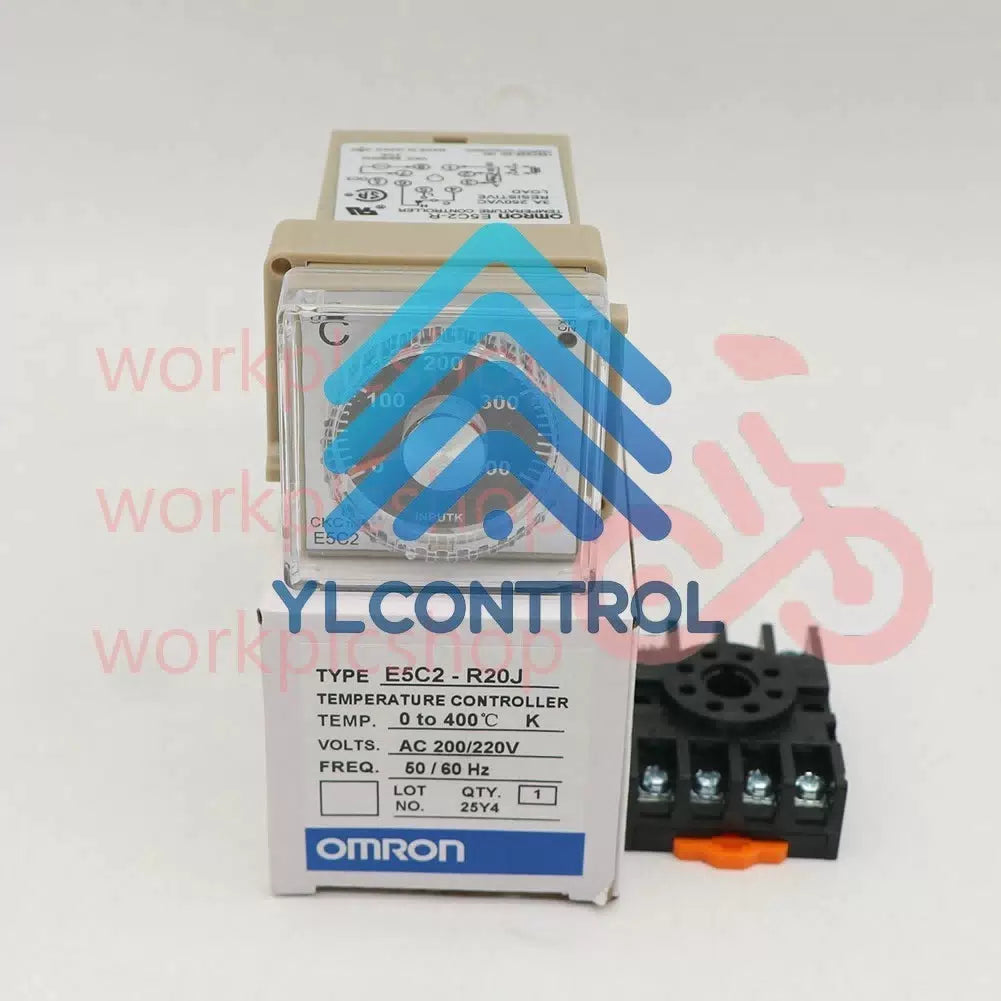 1PCS Omron E5C2-R20J 0-400°C Temperature Controller [1]