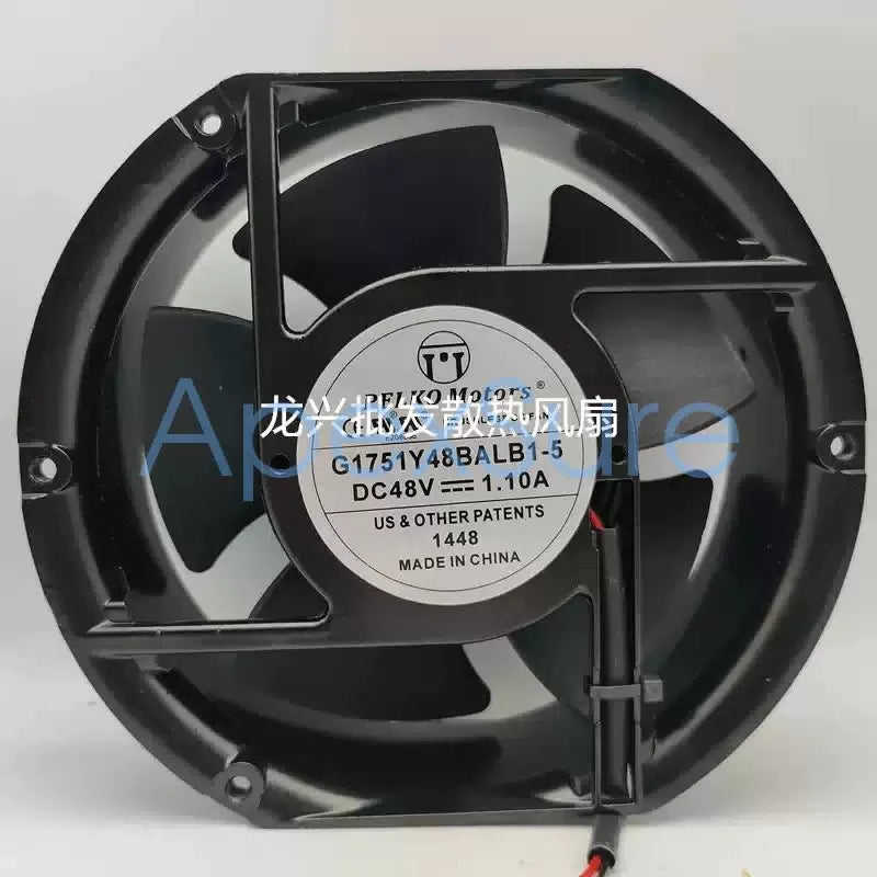1PCS PELKO Motors G1751Y48BALB1-5 48V 1.10A Cooling Fan [1]