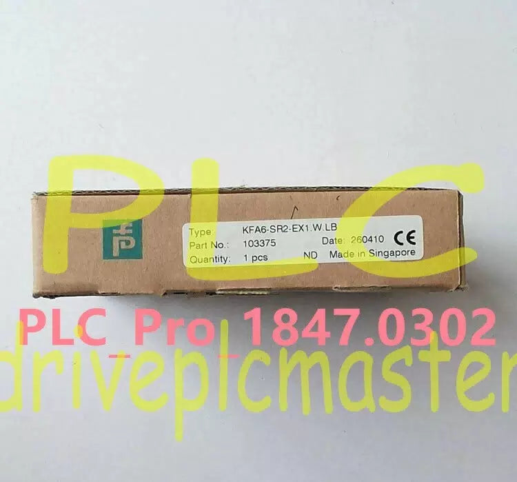 1PCS PEPPERL+FUCHS KFA6-SR2-Ex1.W.LB Safety Barrier Safety Relay Fast ship [1]