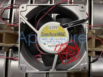 1PCS SANYO 109L1424H505 DC24V 0.6A 14CM Aluminum Frame Inverter Cooling Fan [1]