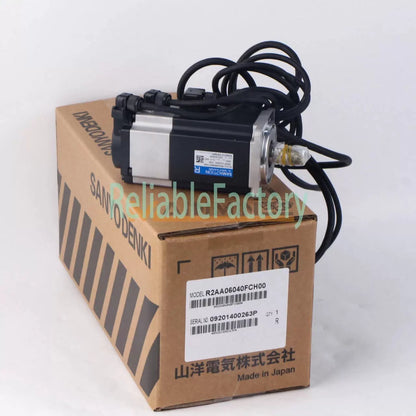 1PCS SANYO DENKI SERVO MOTOR R2AA06040FCH00 [10]