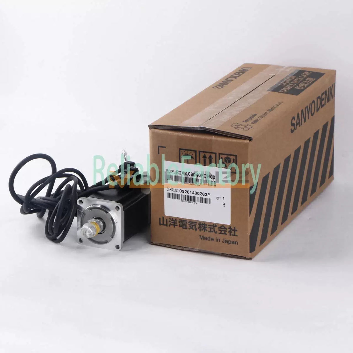 1PCS SANYO DENKI SERVO MOTOR R2AA06040FCH00 [4]