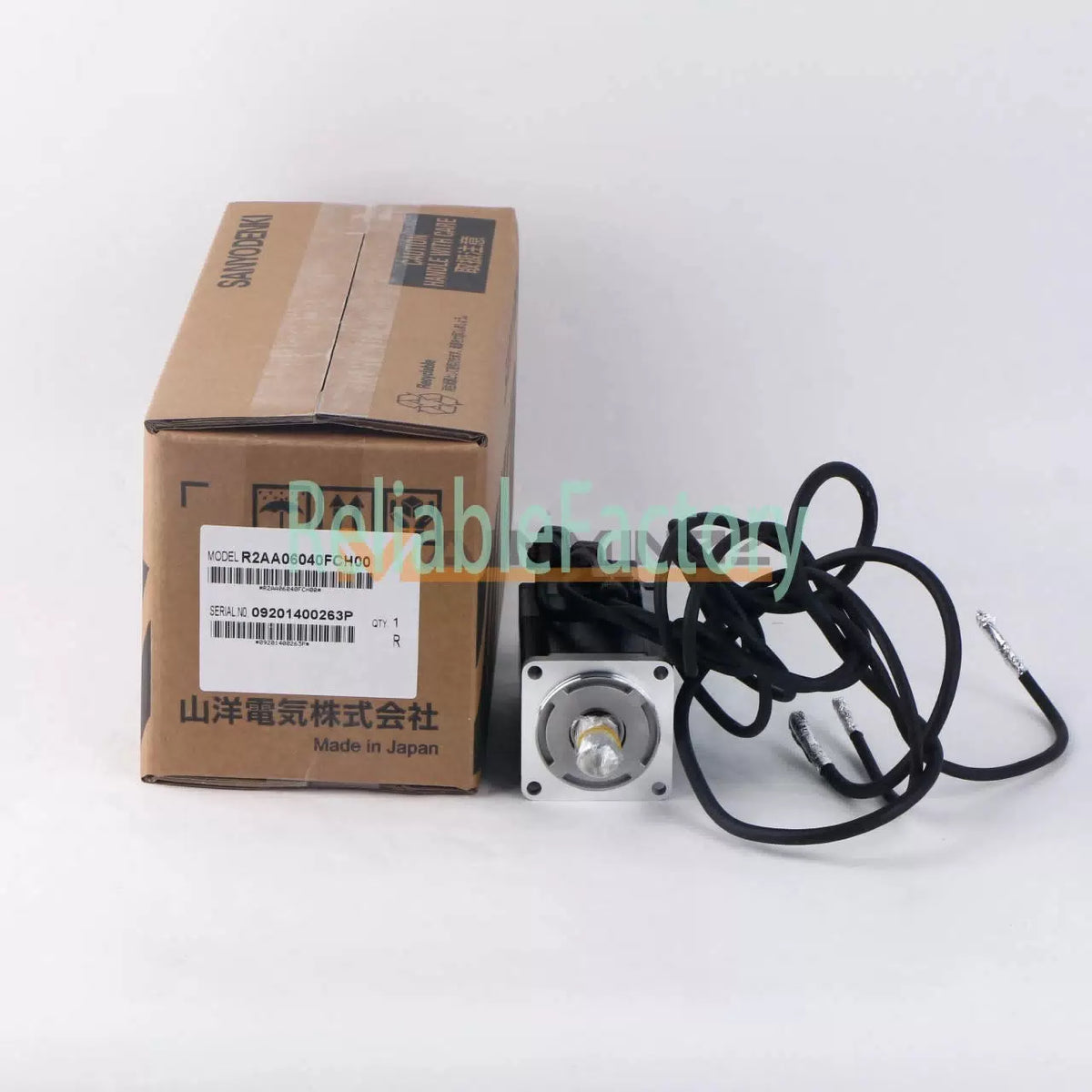 1PCS SANYO DENKI SERVO MOTOR R2AA06040FCH00 [7]