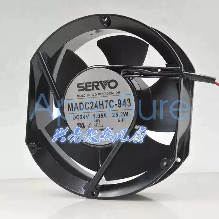 1PCS SERVO MADC24H7C-943 DC24V 1.05A 2-wire inverter cooling fan [2]