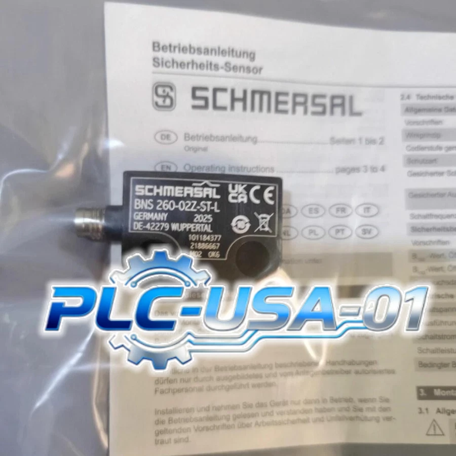 1PCS Schmersal BNS 260-02Z-ST-L Safety Sensor BNS260-02Z-ST-L Fast ship [1]