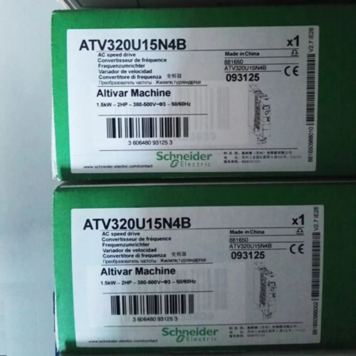 1PCS Schneider ATV320U15N4B Inverter SHIP - SCHNEIDER [1]