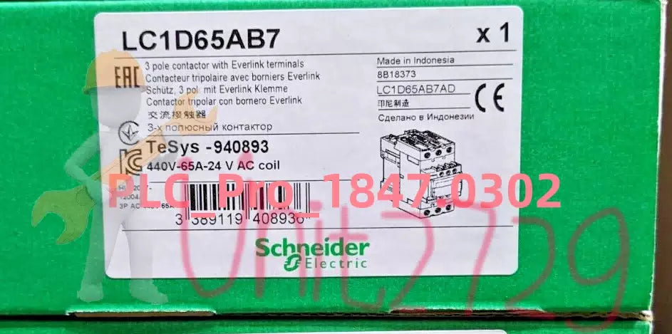 1PCS Schneider TeSys Deca LC1D65AB7 Contactor coil Warranty 12 months #u [1]
