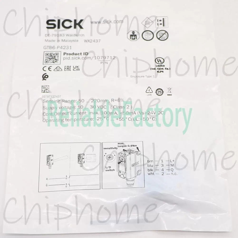 1PCS Sick GTB6-P4231 Photoelectric Switch [3]