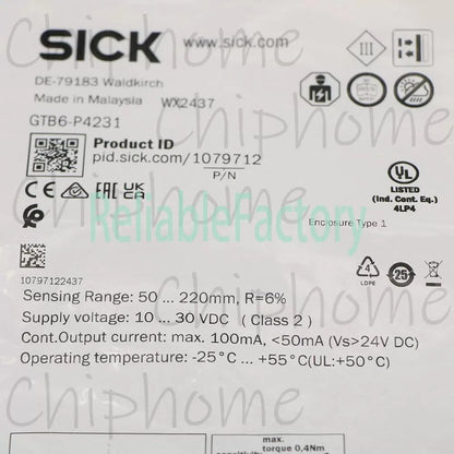1PCS Sick GTB6-P4231 Photoelectric Switch [4]