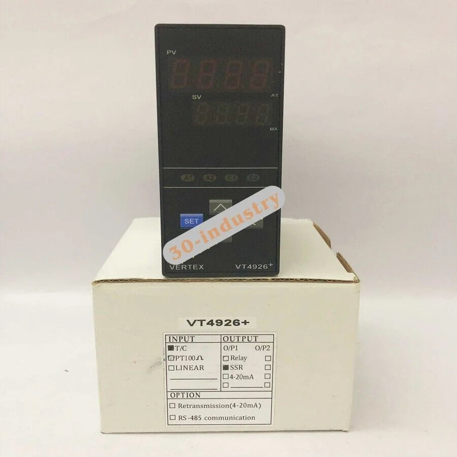 1PCS VERTEX Temperature Controller VT4926+ with SSR and TC Features - VERTEX [1]