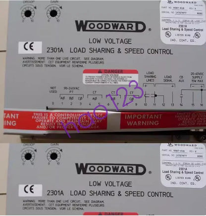 1PCS Woodward 9907-018 2301A Speed Control Board - WOODWARD [2]