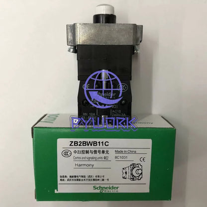 1PCS ZB2BWB11C 24V 1NO button Schneider [2]