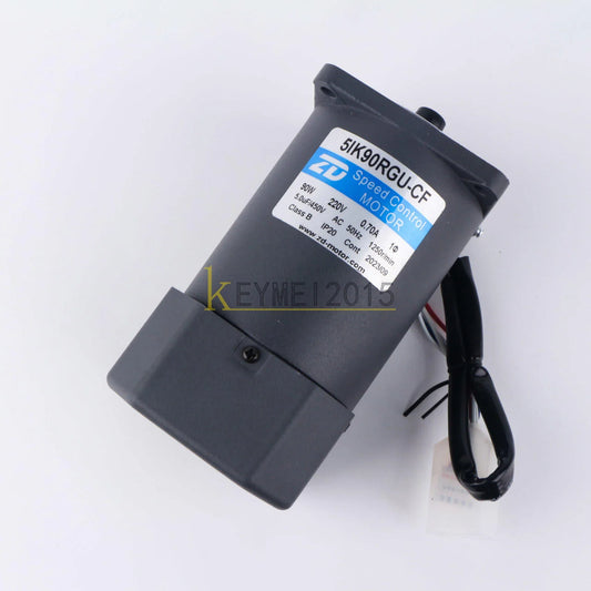 1PCS ZD Speed Control Motor 5IK90RGU-CF 90W 220V 0.70A 1250r/min 50Hz - ZD [1]