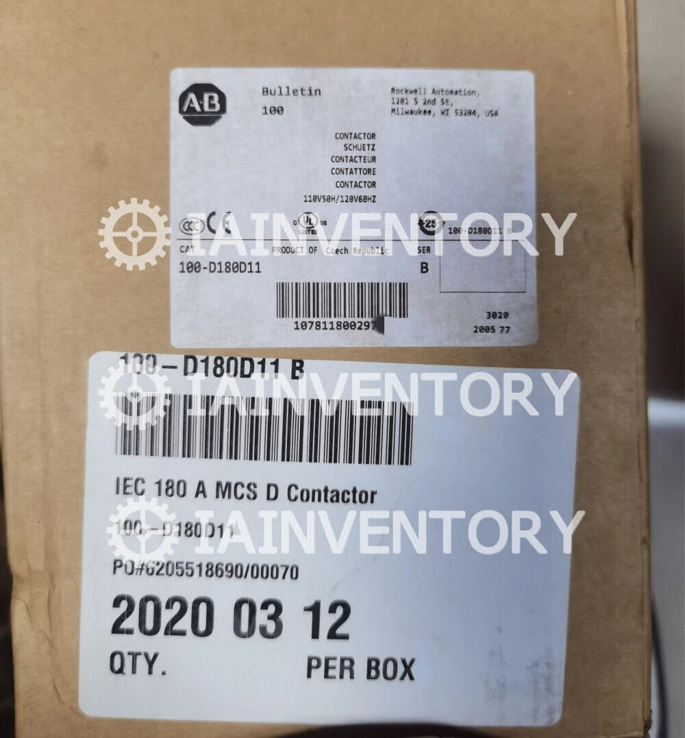 1PC Allen-Bradley 100-D180D11 Fast - ALLEN-BRADLEY [1]