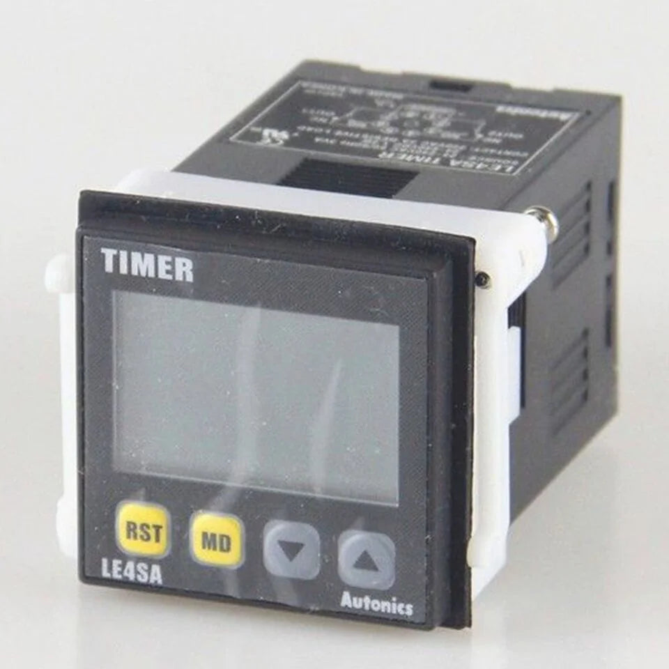 1PC Autonics LE4SA Digital Backlit LCD Timer - AUTONICS [4]