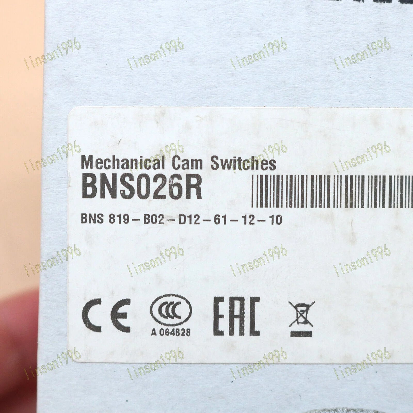 1PC BALLUFF LIMIT SWITCH BNS 819-B02-D12-61-12-10 FAST SHIP - BALLUFF [2]