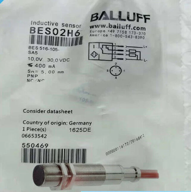 1PC BALLUFF Proximity Sensor BES 516-105-SA5 Fast - BALLUFF [1]