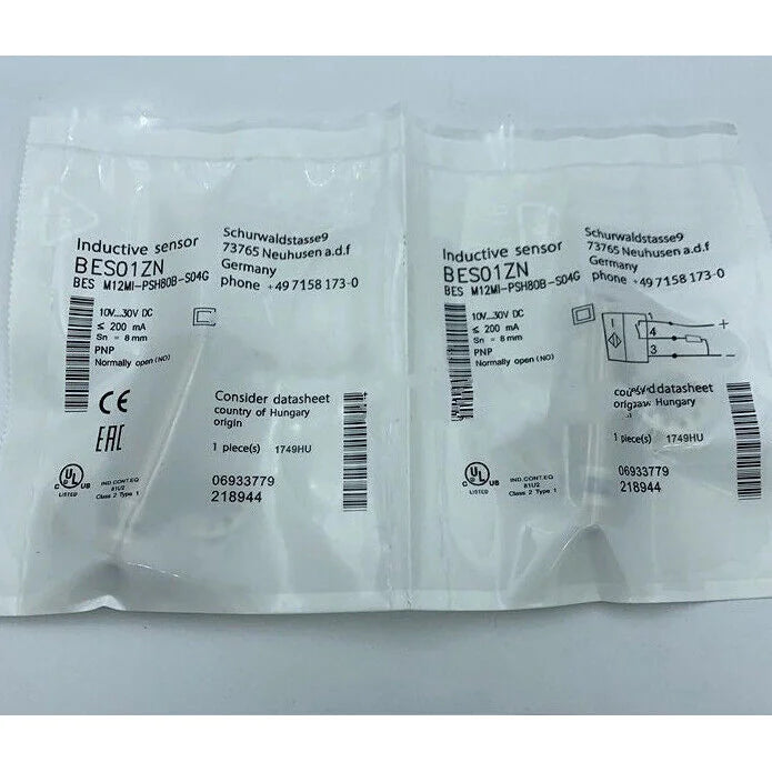 1PC BALLUFF Proximity Switch M12MI-PSH80B-S04G, Spot Stock - BALLUFF [1]