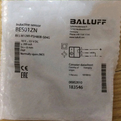 1PC BALLUFF Proximity Switch M12MI-PSH80B-S04G, Spot Stock - BALLUFF [5]