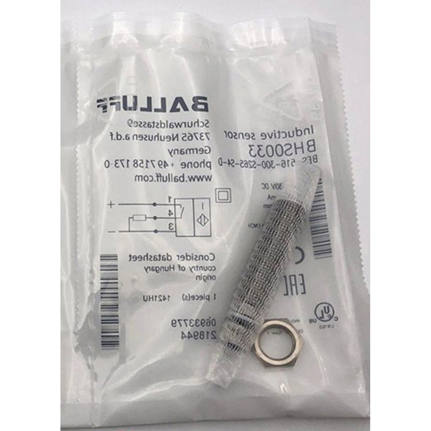 1PC BALLUFF Proximity sensor BES 516-300-S265-S4-D - BALLUFF [4]