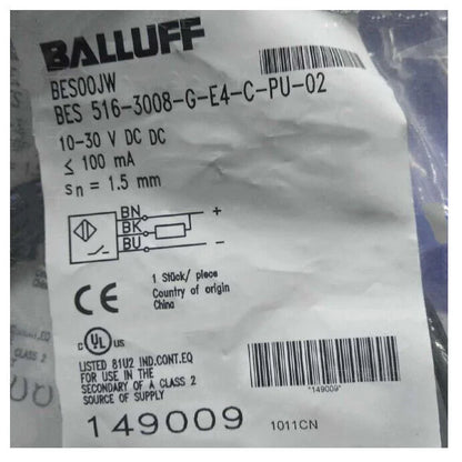 1PC Balluff Proximity Switch BES 516-3008 - BALLUFF [2]