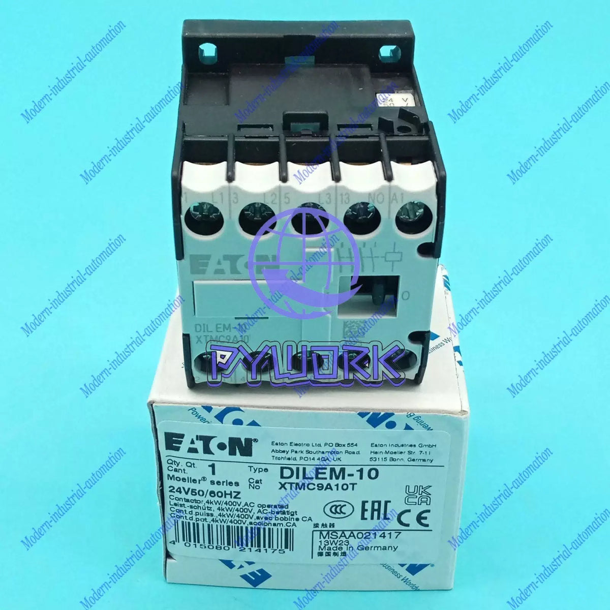 1PC EATON MOELLER DILEM-10 24V 50/60HZ AC contactor Free ship #YP1 [1]