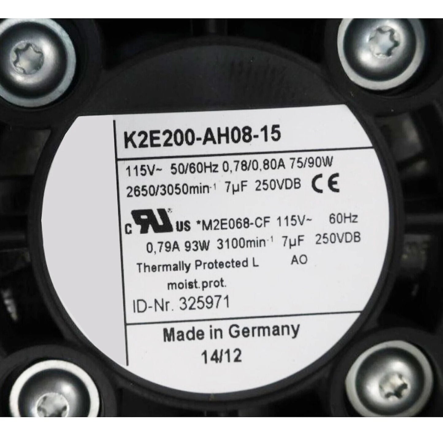 1PC External Rotor Fan In Box for K2E200-AH08-15 | Efficient, Quiet, and Durable Design - KRONOFLOW DYNAMICS [5]