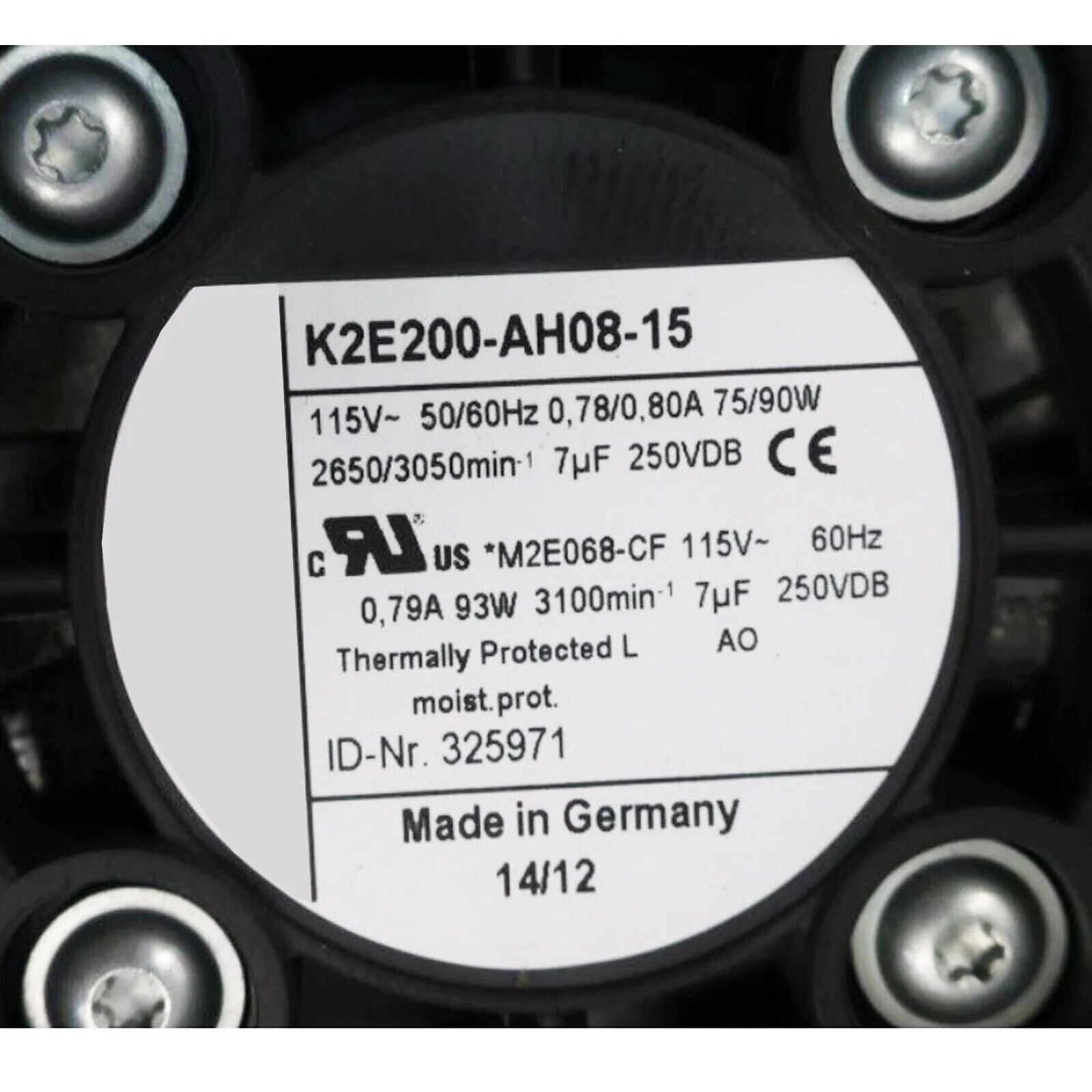 1PC External Rotor Fan In Box for K2E200-AH08-15 | Efficient, Quiet, and Durable Design - KRONOFLOW DYNAMICS [5]