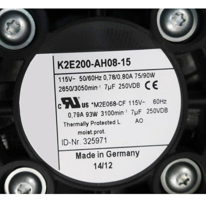 1PC External Rotor Fan In Box for K2E200-AH08-15 | Efficient, Quiet, and Durable Design - KRONOFLOW DYNAMICS [5]