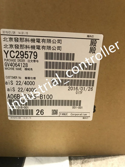 1PC FANUC A06B0265B100 Servo Motor - FANUC [2]