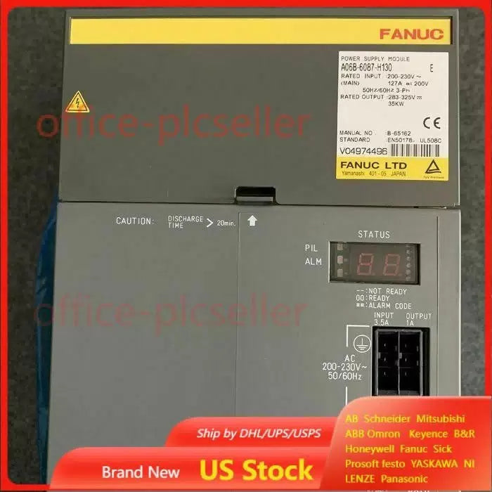 1PC FANUC A06B-6087-H130 Servo Drive In Box Fast Shipping US Free TAX #I [1]