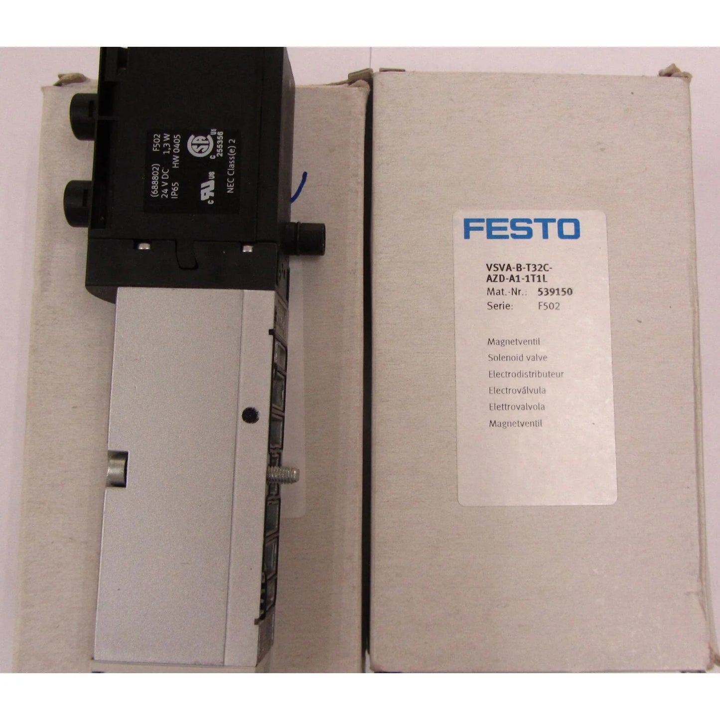 1PC FESTO Solenoid Valve VSVA-B-T32C-AZD-A1-1T1L Fast - FESTO [4]