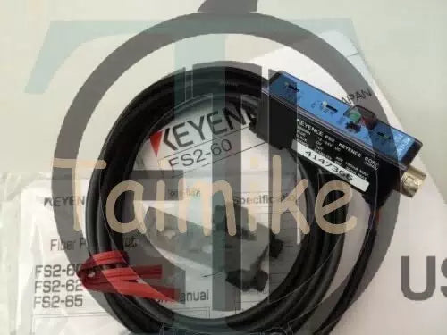 1PC FS2-60 KEYENCE FS260 Fiber Optic Sensor Fiber Unit ~ [3]