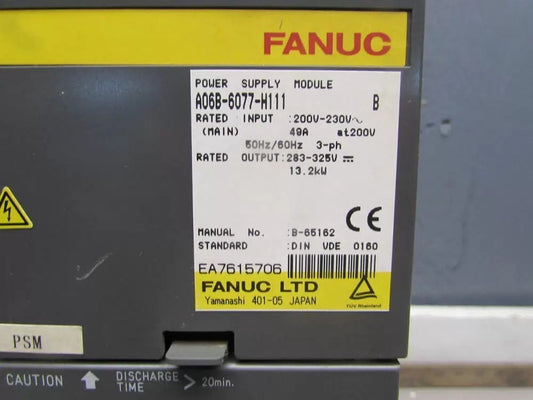 1PC Fanuc A06B-6077-H111 Servo Drive A06B6077H111 Fast Shipping [2]