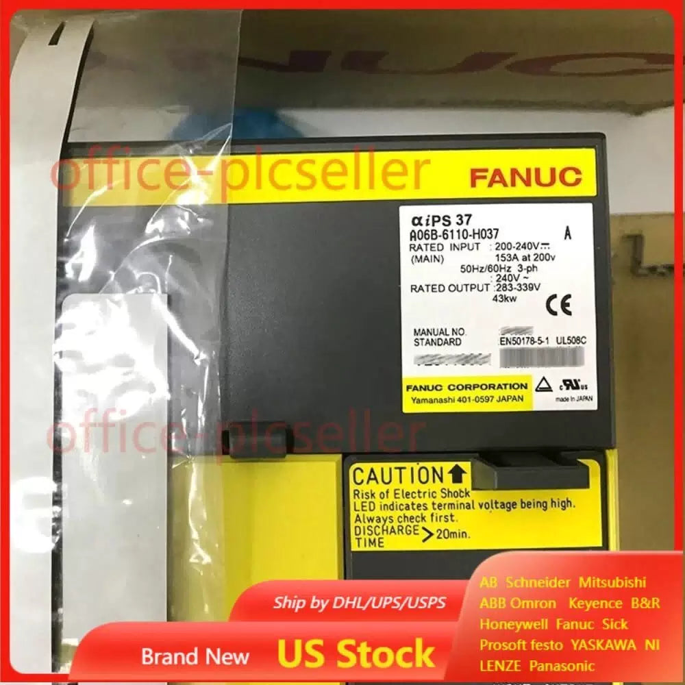 1PC Fanuc A06B-6110-H037 SERVO AMPLIFIER ping A06B6110H037 #I [1]