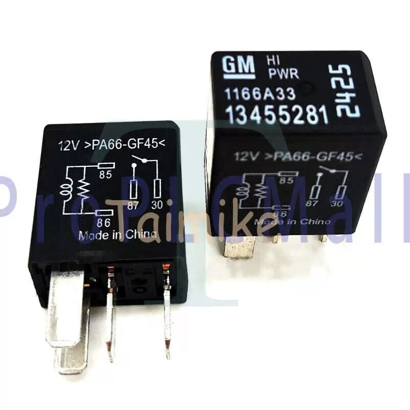 1PC GM 13455281 12VDC Automotive Relay 4Pins PA66-GF45~ [1]