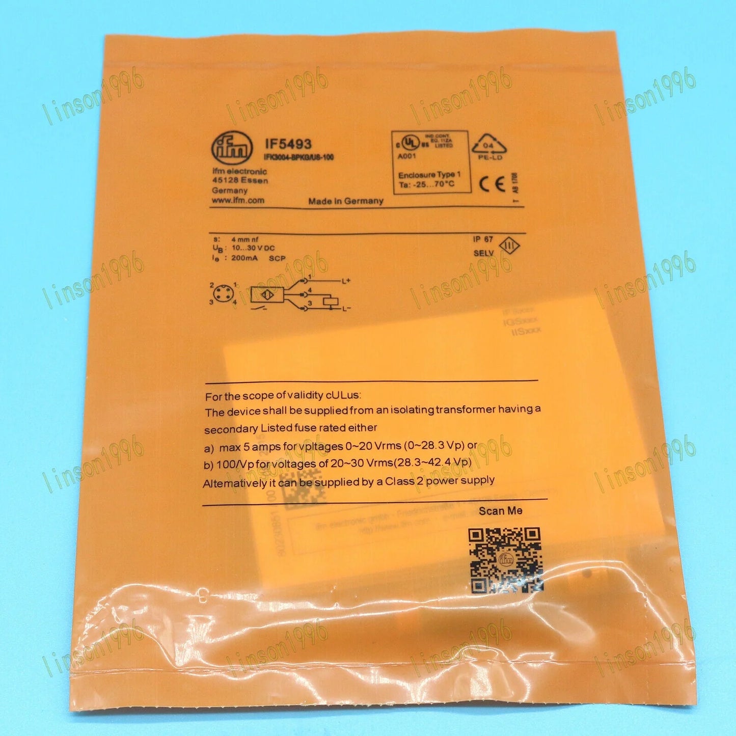 1PC IF5493 Proximity Switch Sensor Fast Delivery - IFM [6]