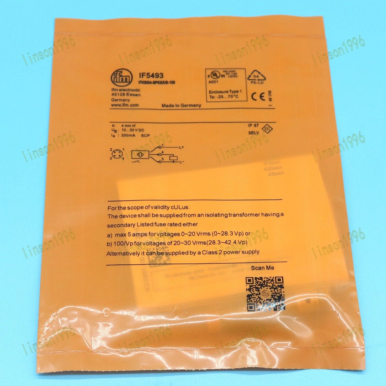 1PC IF5493 Proximity Switch Sensor Fast Delivery - IFM [6]