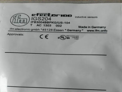 1PC IFM IGS204 Sensor #IF [2]
