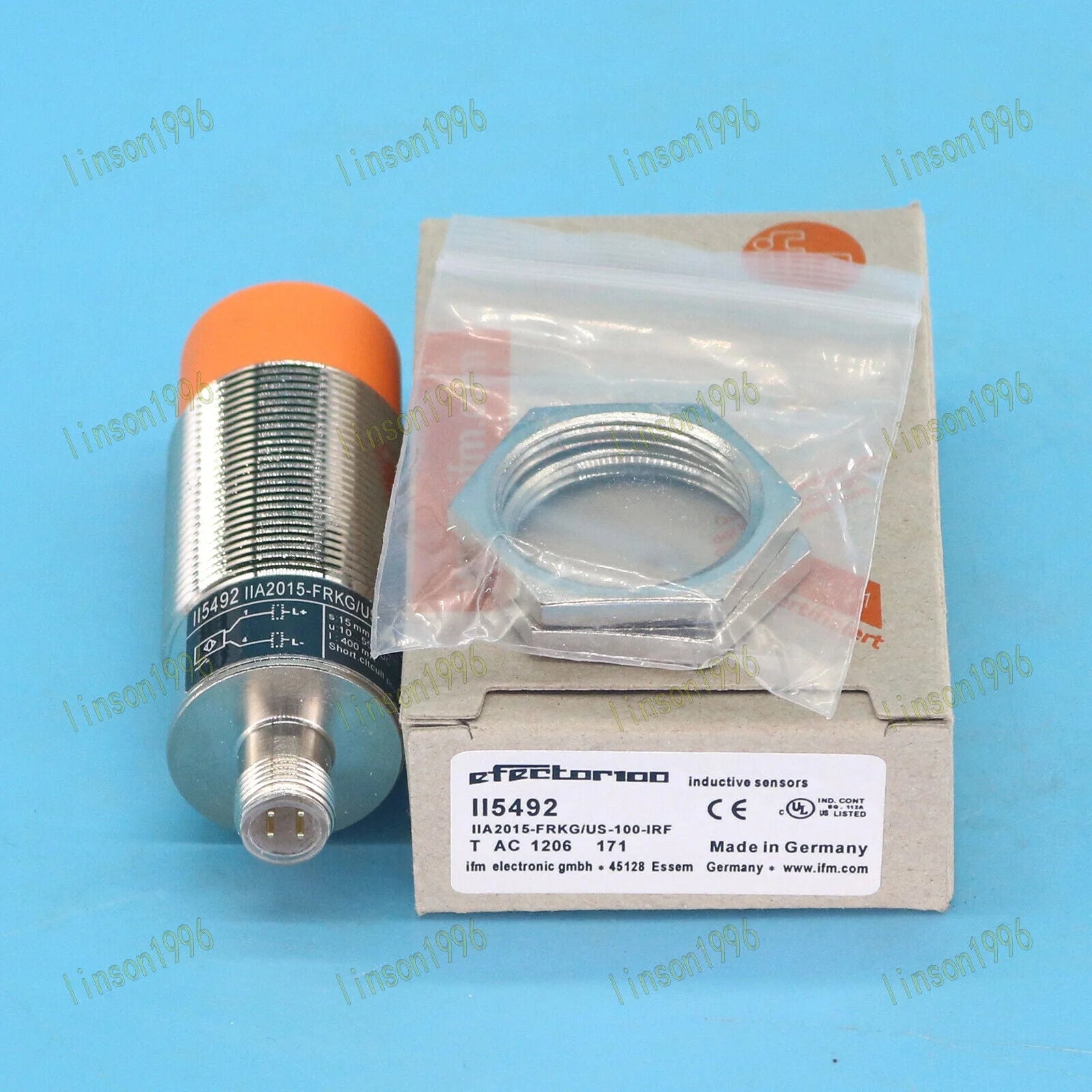 1PC IFM Inductive Sensor Proximity Switch - Close Proximity Detection & Switching Solution - SCHNEIDER ELECTRIC [2]