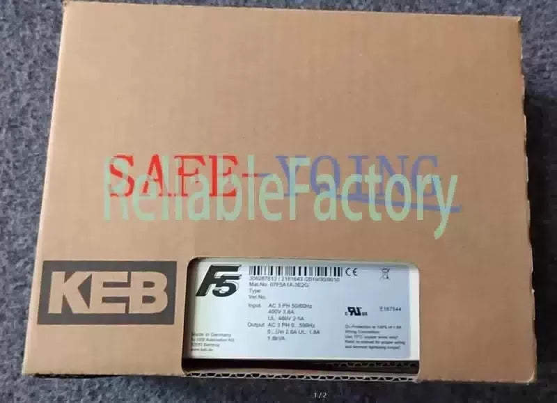 1PC KEB FREQUENCY CONVERTER 07F5A1A-3E2G [1]