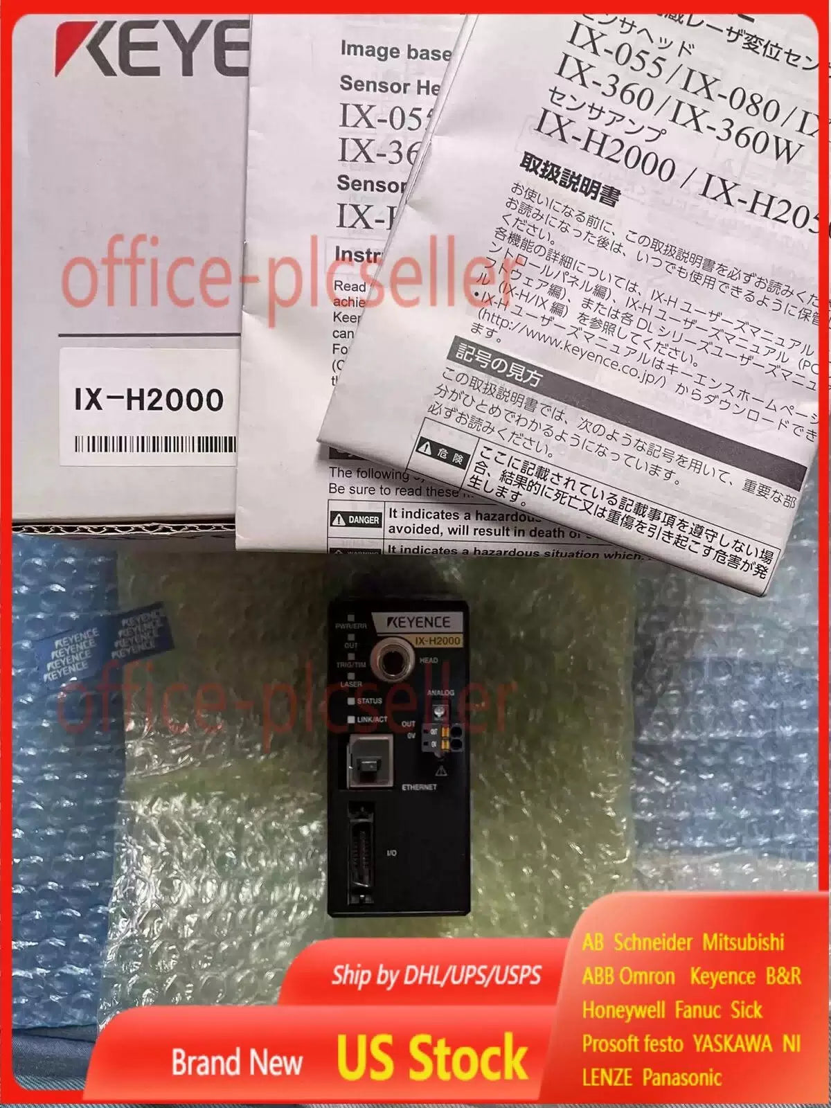 1PC Keyence IX-H2000 Laser Sensor US Free TAX IXH2000 US Free TAX #E [1]
